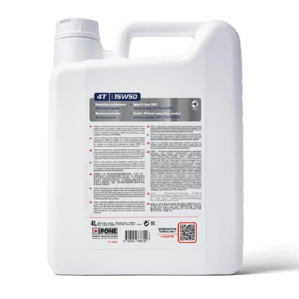 Ipone STROKE 4 15W50 - 4 Litre - 2