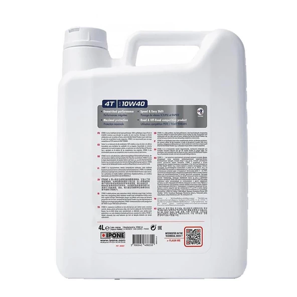 Ipone STROKE 4 10W40 - 4 Litre - 2