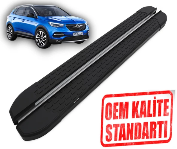 GRANDLAND-X 2017 2018 2019 2020 2021 2022 2023 2024 2025 ARACA ÖZEL NEVADA SİYAH YAN BASAMAK