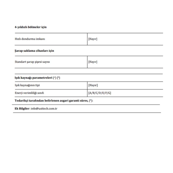Tecna CF3320 TYE 3305 Dual Yatay Derin Dondurucu 305 L - 6