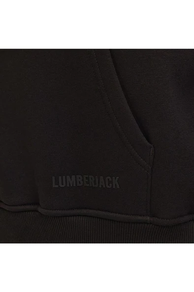 Lumberjack MB ROS 17HS109 4PR 101813171 Erkek Sweatshirt Siyah S-XXL - 4