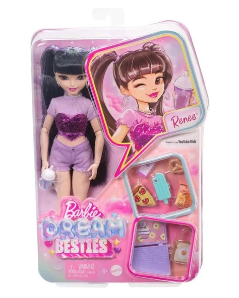 Barbie Dream Besties Renee Bebek ve Aksesuarları HYC24