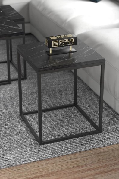 Orta Sehpa Ve Zigon Sehpa 5'li Lüx Set Bendir - Resim 3