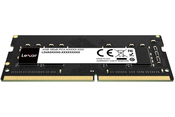 Lexar 32GB  LD4AS032G-B3200GSST 3200Mhz DDR4 So-DIMM CL22 260 Pin 1.2V Ram Bellek - Resim 3