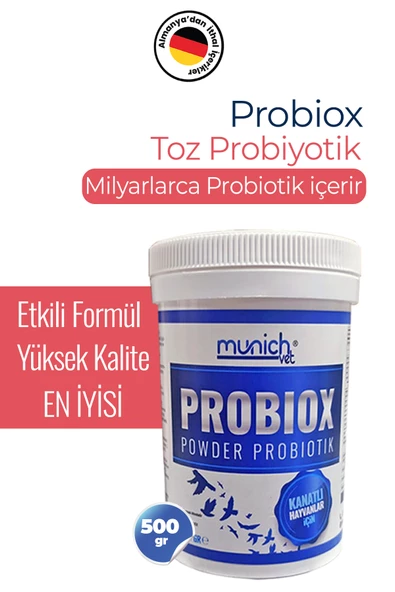 Munich Vet Probiox Probiyotik Prebiyotik Vitaminler 500 gr