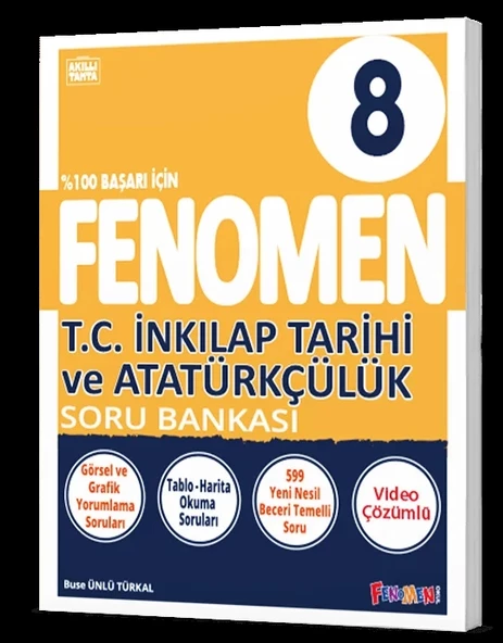 FENOMEN YAYINLARI 8. SINIF T.C. İnkılap Tarihi Ve Atatürkçülük Soru Bankası