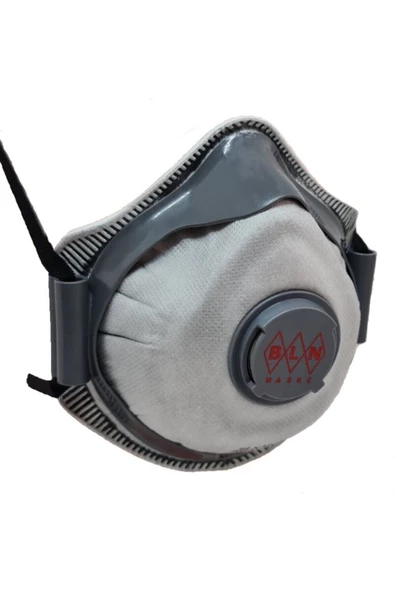 BM 022 PRO X AC FFP2 NR  KONİK VENTİLLİ AKTİF KARBONLU MASKE (1AP+10MASKE)