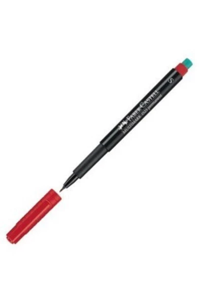Faber Castell Asetat Kalem (S) Kırmızı 5010152321000