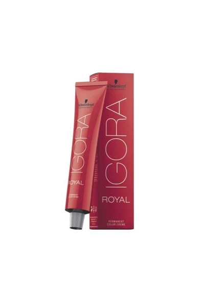 5 ADET Igora Royal 6-99 Koyu Kumral Yoğun Viyole Saç Boyası