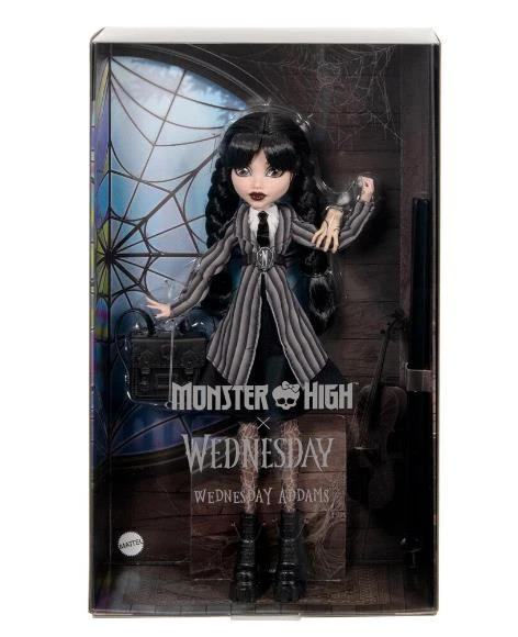 MONSTER HIGH WEDNESDAY ADDAMS OKUL ÜNİFORMALI HXJ04
