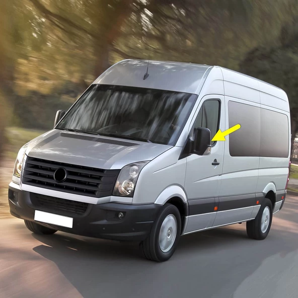 VW Crafter 2013-2016 Sol Dış Ayna Komple Elektrikli 2E1857507A ürün görseli 1
