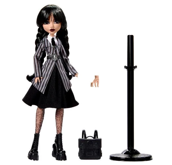 MONSTER HIGH WEDNESDAY ADDAMS OKUL ÜNİFORMALI HXJ04 - 2