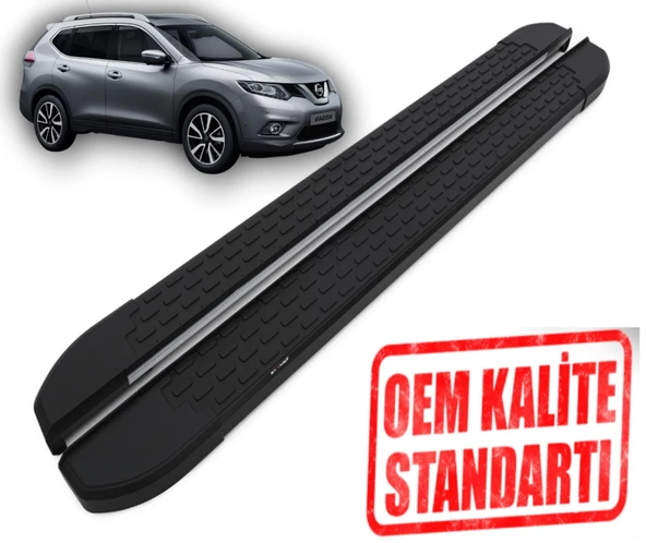 X-TRAİL NEVADA SİYAH YAN BASAMAK 2014 2015 2016 2017 2018 2019 2020 ürün görseli 1