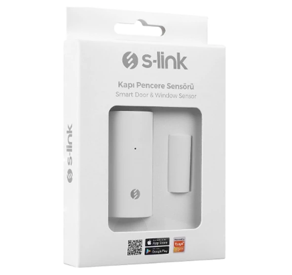 SL-EG05 Akıllı Kablosuz Kapı Pencere Dolap Sensörü Manyetik Wifili Sensör Tuya Destekli - Telefona Bildirim Gönderir - 5