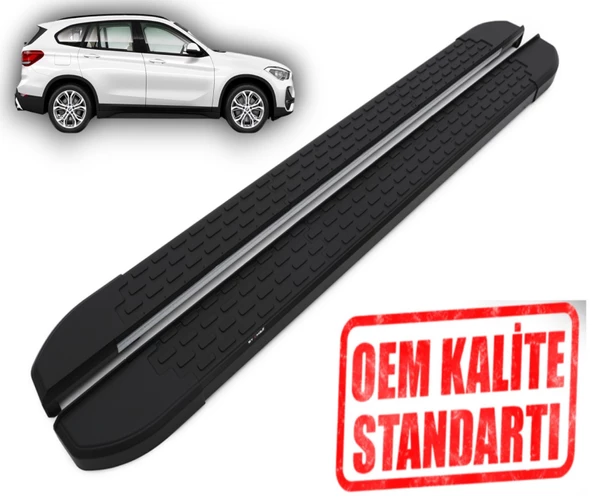 X1  2009 2010 2011 2012 2013 2014 2015 ARACA ÖZEL NEVADA SİYAH YAN BASAMAK ürün görseli 1