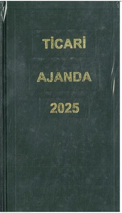 Özkan Armat 2025 Ticari Ajanda Günlük Çizgili 17x33