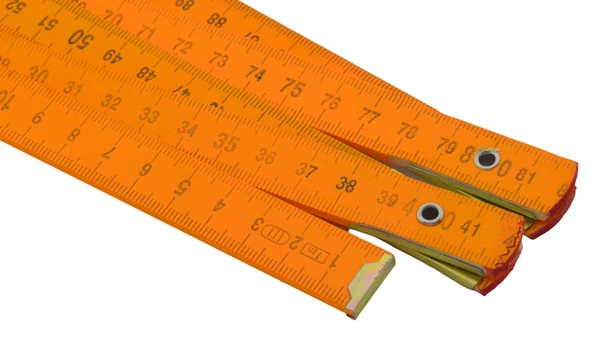 Ahşap Katlanır Marangoz Ölçüm Cetveli Metresi 100cm - 5