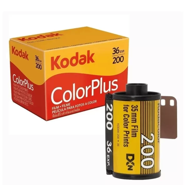 Kodak Color Plus 200asa 36lık Renkli Film 35mm 36 Pozluk (SKT:06-2026)