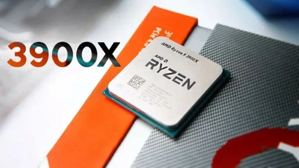 AMD Ryzen 9 3900X 3.80GHz 70MB Soket AM4 Tray İşlemci