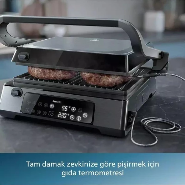 Philips 7000 Series Contact Grill HD6307/70 2200 W Izgara ve Tost Makinesi - 2