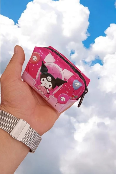 CUROMİ BOZUK PARA CÜZDANI 3 LÜ SET KIZ ÇOCUK çanta fermuarlı KUROMİ - 3