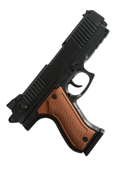 Boncuk Atan Tabanca 2 Adet Kahverengi + 10 PAKET BONCUK - 4