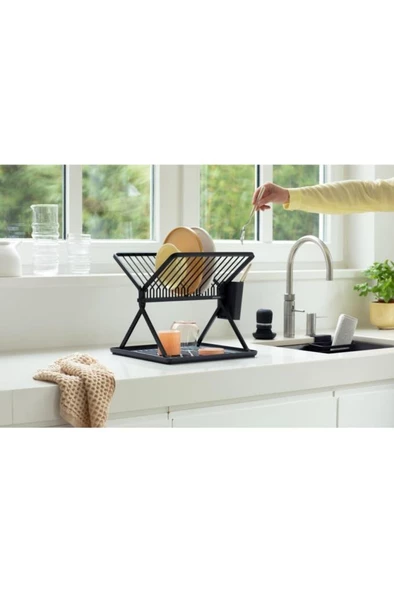 Brabantia Katlanabilir Bulaşıklık Dark Grey - 3
