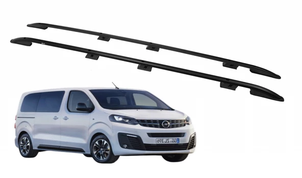 ZAFIRA UZUN ŞASE TAVAN ÇITASI SİYAH 2019 2020 2021 2022 2023 2024