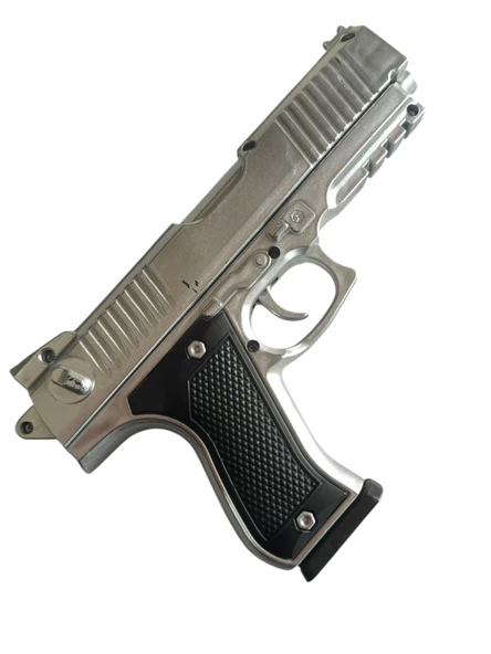 Boncuk Atan Tabanca GRİ + 10 PAKET BONCUK - 3