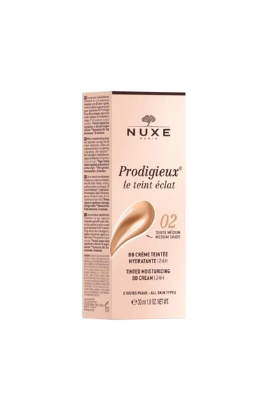 NUXE Prodigieux BB Cream Tinted Moisturizing 30 ml - 02 Medium Shade - 2