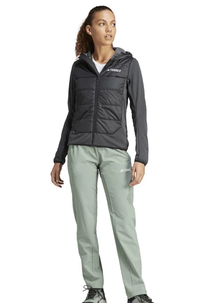 adidas TERREX Multi Hybrid Yalıtımlı Ceket Kadın - siyah IR7882 - 4