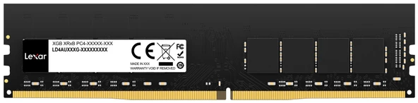 Lexar 8GB  LD4AU008G-B3200GSST 3200Mhz DDR4 U-DIMM CL22 288 Pin 1.2V Ram Bellek