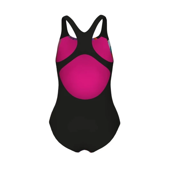 Arena Palette Girl One Piece Swimsuit Multi Shocking Pink/Black 007918905 - 4