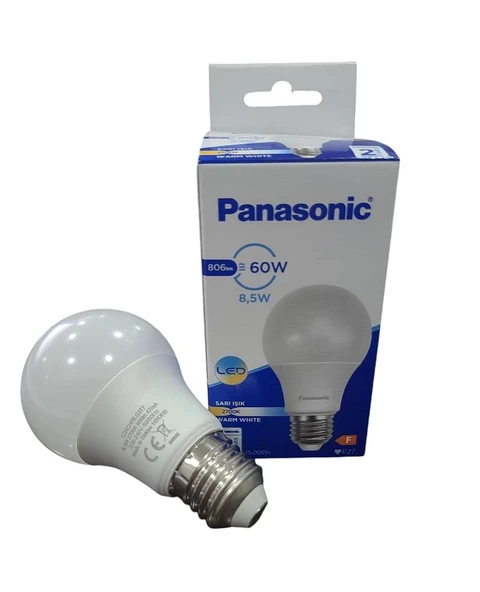 Panasonic 8,5W E27 Led Ampul 2700K 806Lm