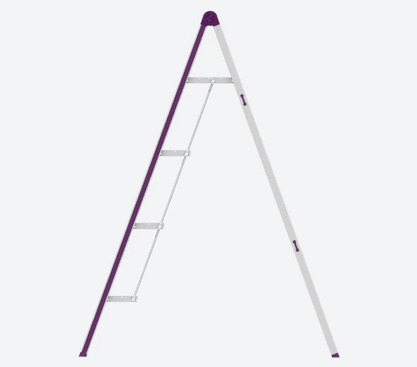 Gazzella SM UPM 244 Alüminyum 4 Basamaklı Merdiven - 4