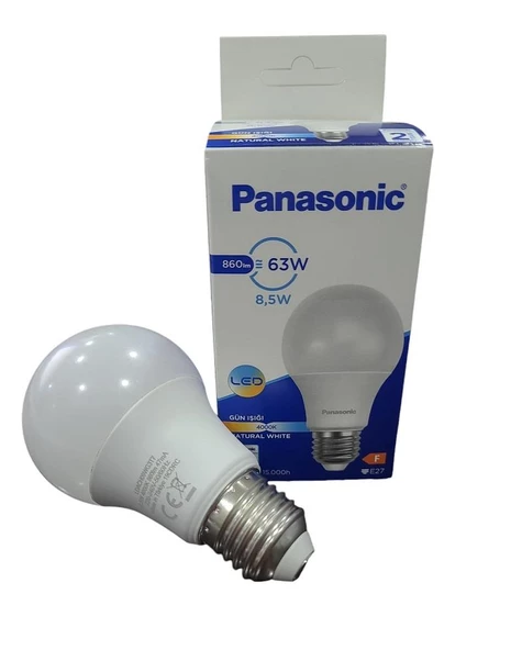 Panasonic 8,5W E27  Led Ampul 4000K 860Lm