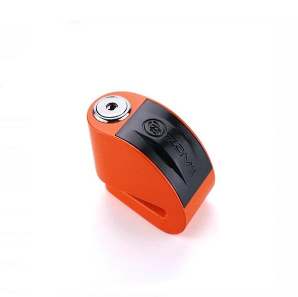 MTS ZOVII 120 DB ALARMLI 6MM PİM MOTOSİKLET TURUNCU DİSK KİLİT