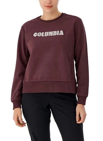 Columbia Csc W Columbia Embroidery Crewneck Kadın Sweatshirt CS0384 - 2