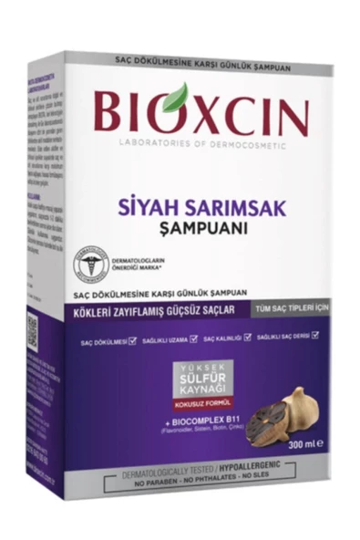 Siyah Sarımsak Şampuanı 300 Ml