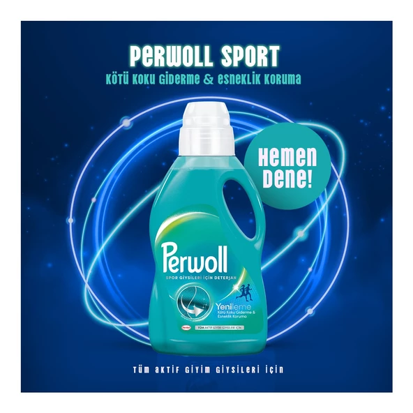 Perwoll Spor Giysiler Için Sıvı Bakım Deterjanı 2970 Ml - 4