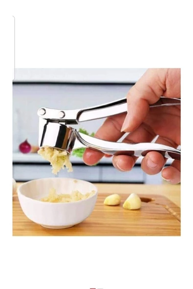 Askıcı Paslanmaz Çelik Lüks Sarımsak Ezici YAKUT