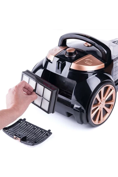 Spektron Premium Toz Torbasız Elektrikli Süpürge - Inci - 2