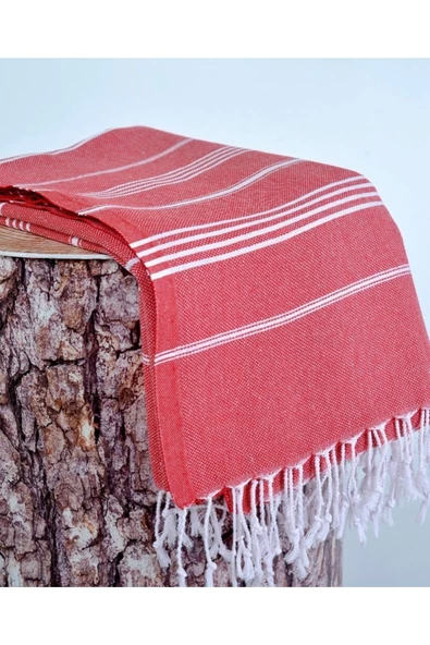 Askıcı Peştemal Banyo ve Plaj Havlusu , %100 Pamuk , Xxl 100X180CM Pembe - 2
