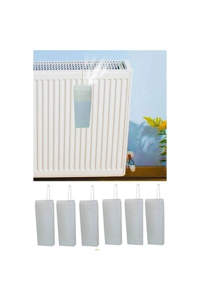 Askıcı Kalorifer Suluğu 4 Adet Petek Üstü Oda Nemlendirici Kuruluk Giderici - 3