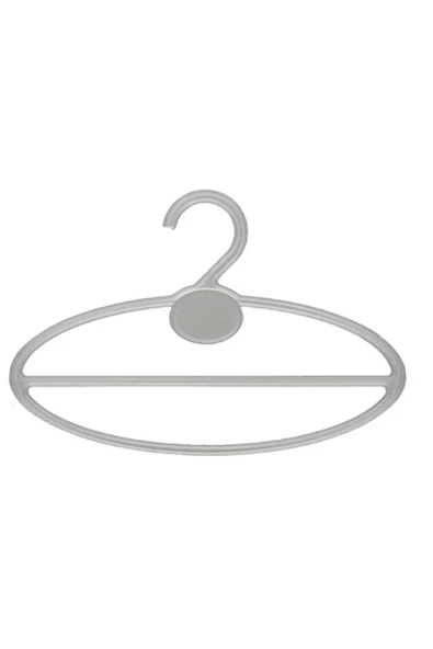 Askıcı Geniş Şal Askısı Kristal Şeffaf Plastik - 25 Adet