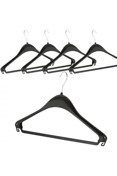 vitrinraf Elbise Askısı Barlı - Plastik - 40 Adet - Resim 2