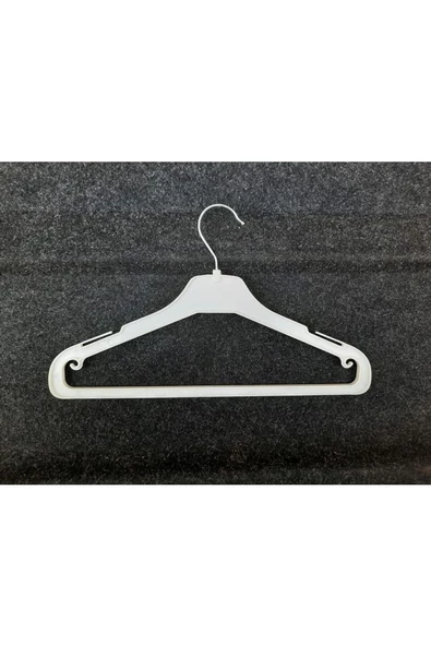 Askıcı Beyaz Kıyafet Elbise Askısı Genç Çocuk 20 Adet Gömlek Pantolon Askı 35cm (5-18 YAS ARALIĞI) - 2