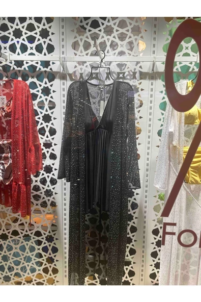 Askıcı Metal Vücut Formlu Bikini Mayo Askısı Siyah Renk 1 Adet - 2