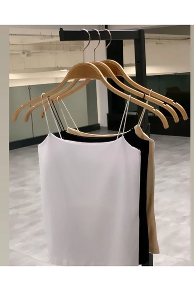 Askıcı Ahşap Askı Gömlek Pantolon Askısı 6 Adet Presli Askı - 2