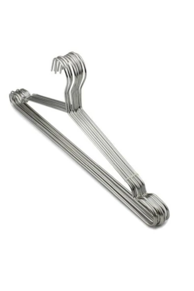 24lü Metal Elbise Askısı